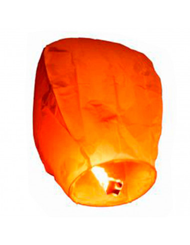 Pack de 12 farolillos voladores de papel con luz, de 96 x 38 x 50 cm, para celebraciones. Set de 12 mini globos de papel para la