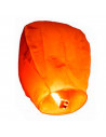 Pack de 12 farolillos voladores de papel con luz, de 96 x 38 x 50 cm, para celebraciones. Set de 12 mini globos de papel para la