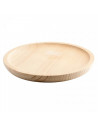Artema - Pack de 12 platos de pulpo redondos de madera, diámetro 16 cm. Juego de 12 platos de presentación, pequeños, pulpo a la