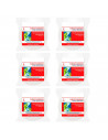 6 Packs de 2 unidades de burletes aislantes adhesivos para ventanas, tira de sellado, junta para puerta, 12 unidades, 500 x 0,9