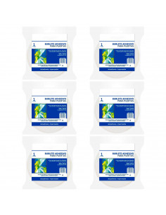 Pack de 6  burletes aislantes adhesivos para ventanas, tira de sellado, junta para puerta, 6 unidades, 500 x 1.8 cm