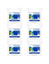 Pack de 6  burletes aislantes adhesivos para ventanas, tira de sellado, junta para puerta, 6 unidades, 500 x 1.8 cm