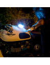 Luz de emergencia autónoma, señal V16 preseñalización de peligro + linterna, homologada, activación automática, autorizada por l