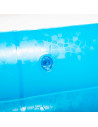 Tradineur - Piscina rectangular hinchable 262 x 175 x 51 cm, piscina inflable 778 litros, paredes extra anchas, exterior, jardín