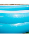 Tradineur - Piscina rectangular hinchable 262 x 175 x 51 cm, piscina inflable 778 litros, paredes extra anchas, exterior, jardín