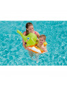 Tradineur - Flotador infantil hinchable elefante con pulverizador en la trompa 69 x 61 cm, anillo, asiento natación niños con bo