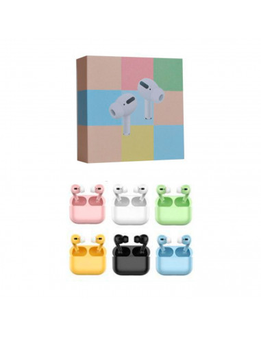 Auriculares para móvil inalámbricos bluetooth con estuche, color aleatorio