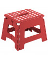 Tradineur - Taburete plegable pvc infantil multiuso 21 x 17 x 18 cm, carga máxima 150 kg, taburete de plástico niños, guardería,