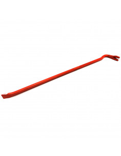 Pata de cabra de hierro 76 cm de longitud, palanca de encofrador, pie de cabra, quitaclavos, herramienta sacaclavos, desencofrad