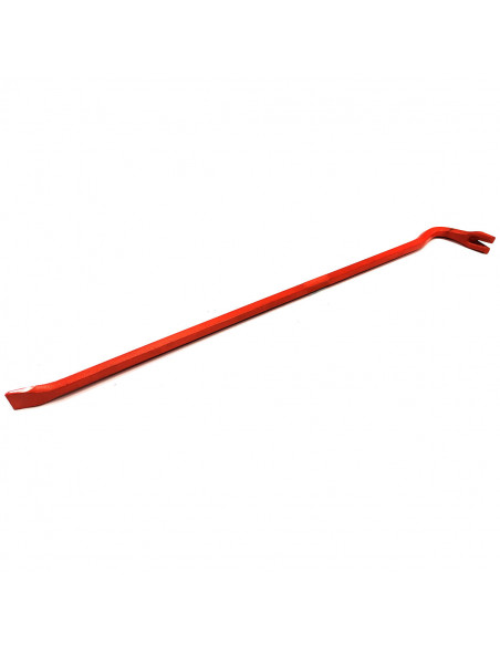 Pata de cabra de hierro 76 cm de longitud, palanca de encofrador, pie de cabra, quitaclavos, herramienta sacaclavos, desencofrad