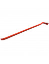 Pata de cabra de hierro 76 cm de longitud, palanca de encofrador, pie de cabra, quitaclavos, herramienta sacaclavos, desencofrad