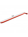Pata de cabra de hierro 76 cm de longitud, palanca de encofrador, pie de cabra, quitaclavos, herramienta sacaclavos, desencofrad