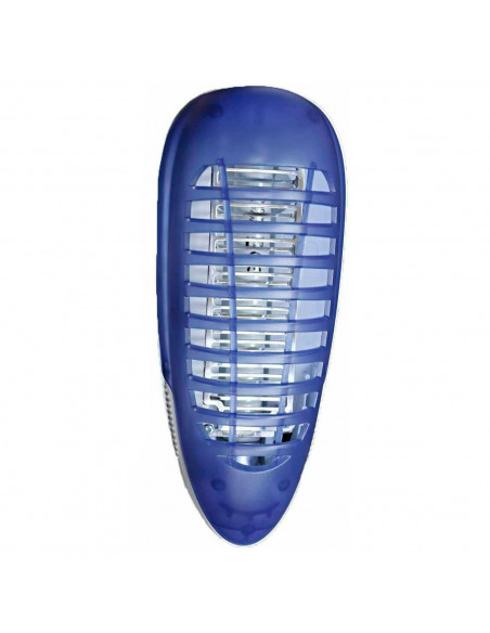 Lámpara antimosquitos eléctrica 4 W, 18 x 7,6 cm, luz atrapa mosquitos portátil con cepillo, trampa para matar insectos, moscas,