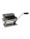 Cortapasta manual de acero inoxidable 19 x 19 x 12 cm, máquina para hacer pasta fresca con manivela, cortar espaguetis, macarron