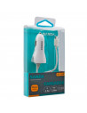 Cargador de móvil micro USB para coche 1.5a, cable de 1 metro, toma de mechero, carga rápida, teléfonos, tablets y otros disposi
