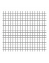 Tradineur - Rollo de malla metálica galvanizada cuadrada gris, 1 x 5 m, valla, cierre de alambre, mallado 25 x 25 mm, grosor 0,9