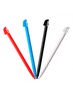 Pack de 4 lápices táctiles de plástico para consola portátil, 9 cm, compatibles con la mayoría de pantallas, duros y resistentes