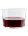 Set de 12 vasos de cristal 23 cl, modelo Chiquito, juego de vasos bajos para agua, bebidas, 8 x 5,7 cm, resistentes, ligeros, ap