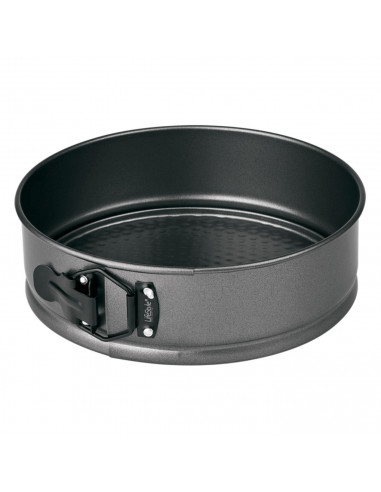LifeStyle - Molde desmontable redondo acero antiadherente de 22 cm, recipiente para horno, repostería, bizcochos, tartas, pastel