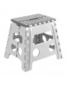 Tradineur - Taburete infantil plegable de pvc multiusos 32,5 x 28,5 x 21,5 cm, banqueta, asiento de plástico resistente para niñ