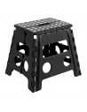 Tradineur - Taburete infantil plegable de pvc multiusos 32,5 x 28,5 x 21,5 cm, banqueta, asiento de plástico resistente para niñ