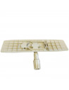 Pamex - Plataforma de mopa abrillantadora de plástico 43 x 11 cm, acople de rosca, compatible con modelos G202, S303 y G404, lim