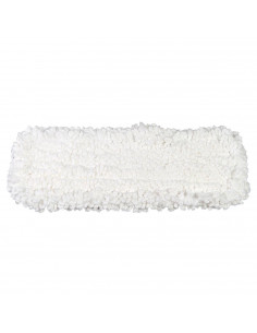 Pamex - Recambio para mopa ecológica 45 cm, recambio seco de poliéster, ideal para suelos de madera, cerámica y vinilos