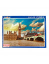 Puzzle 1000 piezas, rompecabezas para adultos clásico 75 x 50 cm, jigsaw puzzle, Partenón griego, Big Ben, catedral de San Basil