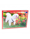 Puzzle 500 piezas, rompecabezas clásico 52 x 38 cm, jigsaw puzzle, animales, perro, gatos, calle con casas... retos creativos, a