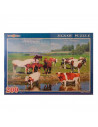 Puzzle 200 piezas, rompecabezas clásico 75 x 50 cm, jigsaw puzzle, animales, jirafas, elefantes, osos panda, vacas... retos crea