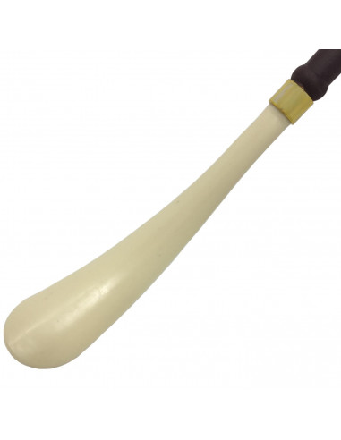 Rascador con calzador de plástico 50 cm, doble función con mano para rascar la espalda y calzador