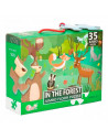 Puzzle infantil 35 piezas, rompecabezas para niños 60 x 44 cm, jigsaw puzzle, animales de boque, zoo, dinosaurios, cachorros...