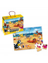 Puzzle infantil 35 piezas, rompecabezas para niños 60 x 44 cm, jigsaw puzzle, animales de boque, zoo, dinosaurios, cachorros...