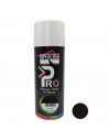 Hipercasa - Spray de pintura negro brillo RAL 9005, 400 ml, válido para multitud de superficies y materiales, uso en exterior y