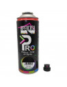 Hipercasa - Spray de pintura negro brillo RAL 9005, 400 ml, válido para multitud de superficies y materiales, uso en exterior y