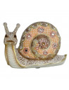 Figura de caracol decorativo de resina "Kino" 21 cm, escultura animal para interior, decoración de salón, dormitorio, hogar, reg