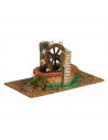 Tradineur - Pozo, noria o puente para belén navideño 7,5 x 15,5 x 9 cm, resina, figuras para nacimiento, pesebre, navidad, decor