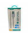 Cable de datos para móvil Iphone 3.0A, carga rápida, cable de 1,2 m, transferencia de datos de smartphone a portátil u otro disp