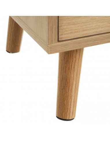 Aparador con 4 puertas y patas, madera MDF, 70 x 35 x 78,6 cm, mueble almacenamiento para dormitorio, salón, mobiliario de almac