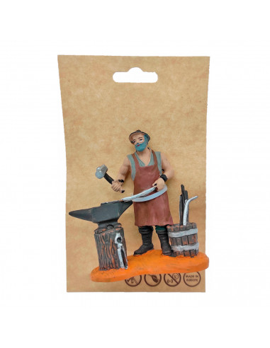 Figura de oficios para belén navideño 8 cm, durexina, figura decorativa nacimiento, pesebre, navidad, decoración tradicional, mo
