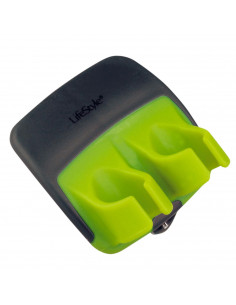 Tradineur - Pelador de patatas para dedos acero inoxidable 6 x 3 cm, pelapatatas, utensilio de cocina pelar verduras, vegetales