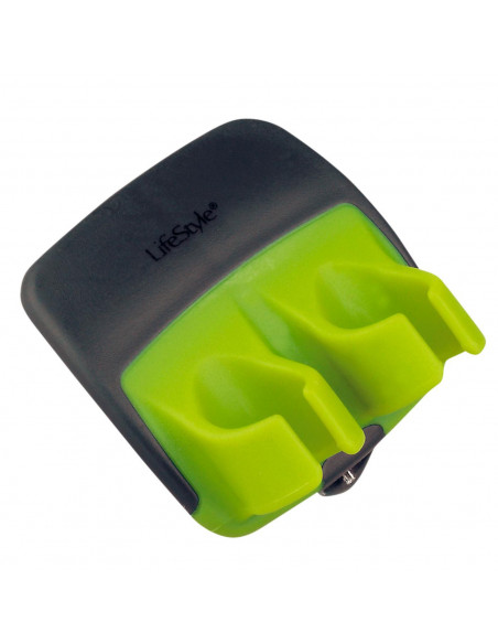 Tradineur - Pelador de patatas para dedos acero inoxidable 6 x 3 cm, pelapatatas, utensilio de cocina pelar verduras, vegetales