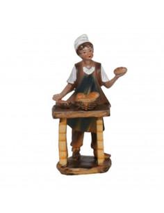 Figura para belén navideño de un oficio 15 cm, resina, figura decorativa nacimiento, pesebre, navidad, decoración tradicional, m