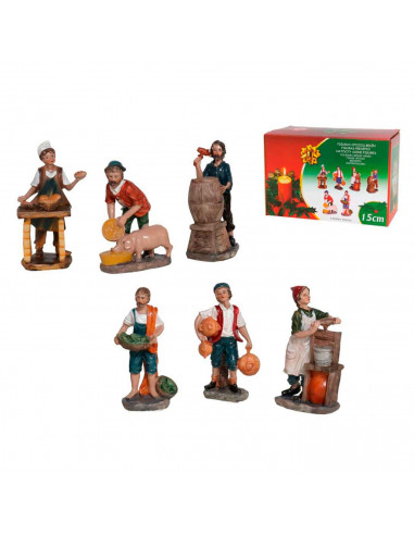 Figura para belén navideño de un oficio 15 cm, resina, figura decorativa nacimiento, pesebre, navidad, decoración tradicional, m