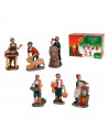Figura para belén navideño de un oficio 15 cm, resina, figura decorativa nacimiento, pesebre, navidad, decoración tradicional, m