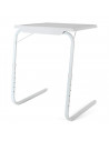 Mesa auxiliar plegable ajustable 52 x 40 x 72 cm, regulable en inclinación y altura, mesa multifuncional ligera, ideal para come