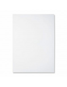 Lienzo para pintar 100% algodón, 50 x 70 x 2 cm, lienzo de pintura en blanco preestirado 280 g/m2, enmarcado, listones de madera