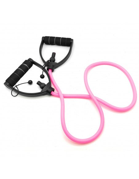 Banda elástica de resistencia para ejercitar piernas y brazos, 13,5 kg, multifunción, para yoga, fitness, cuerda de ejercicio pa