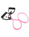 Banda elástica de resistencia para ejercitar piernas y brazos, 13,5 kg, multifunción, para yoga, fitness, cuerda de ejercicio pa