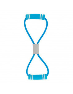 Banda elástica de fitness para ejercitar piernas y brazos, multifunción, para yoga, estiramientos, cuerda, goma de ejercicio par